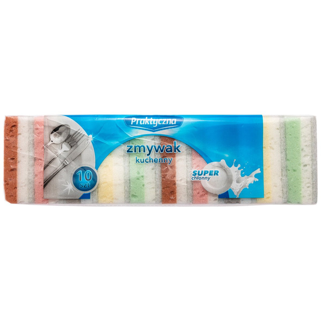 Zmywak praktyczna kuchenny prostokątny 10szt