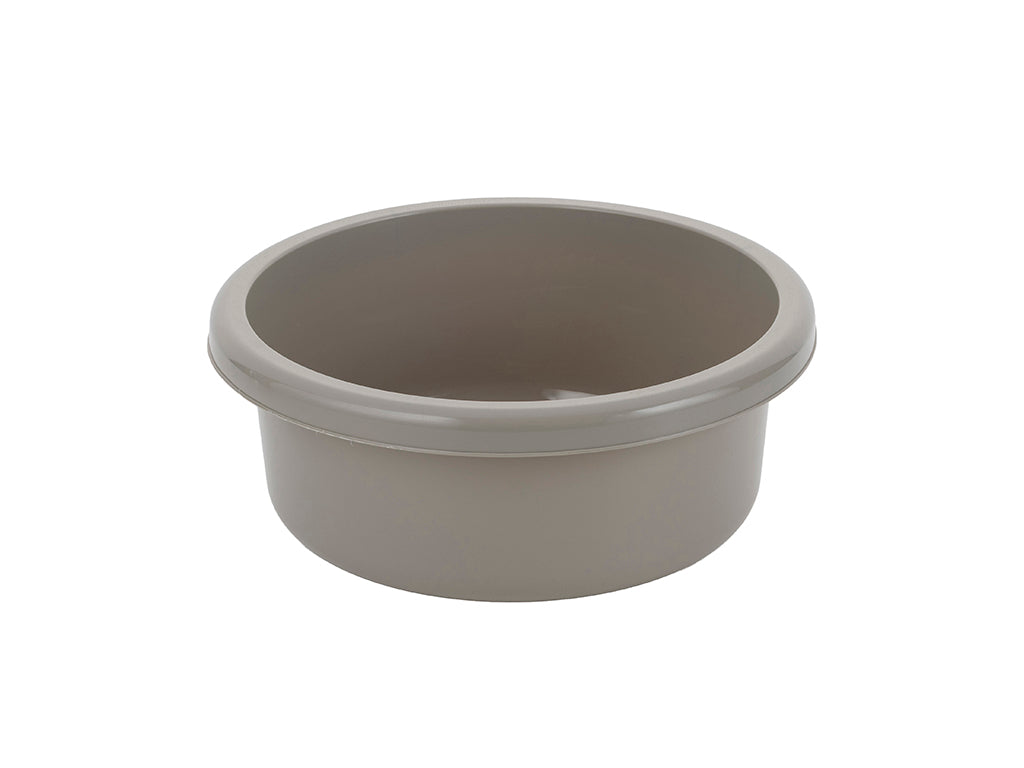 Miska plastikowa okrągła 31cm 6,2l jasny szary