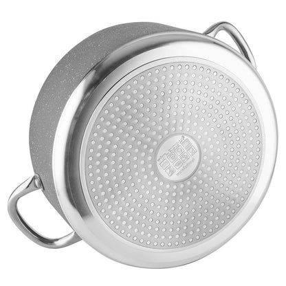 Garnek aluminiowy onyx 24cm 4,8l z/p