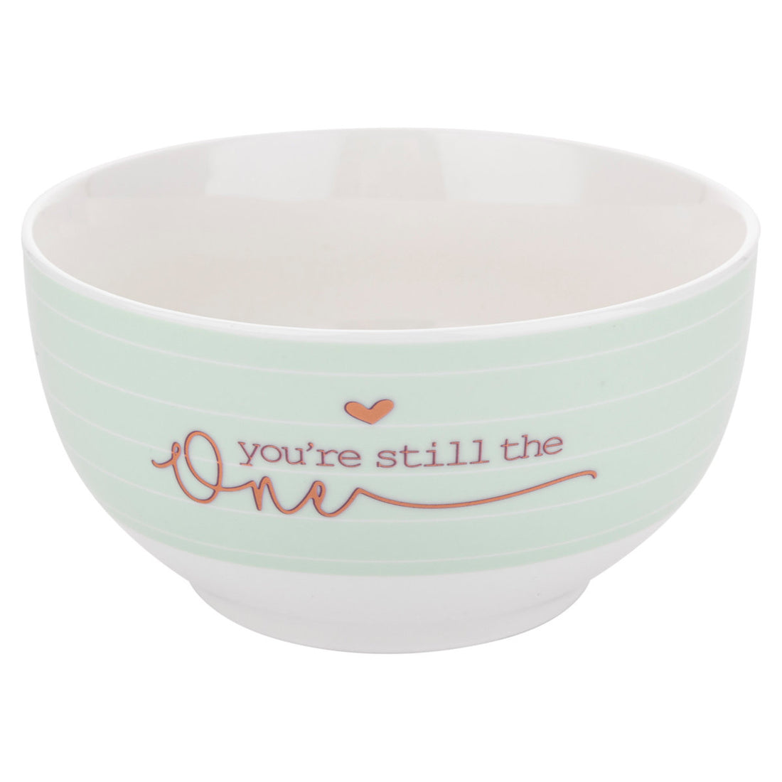 Salaterka mint stripes 13cm