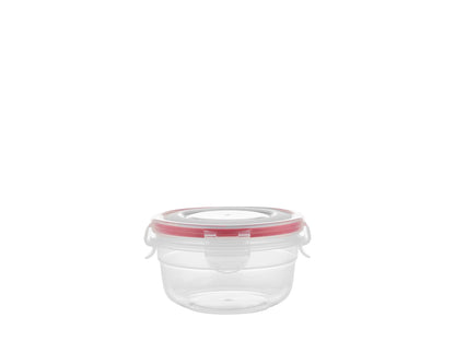 Pojemnik do żywności plastikowy okrągły fresh box praktyczna 250ml