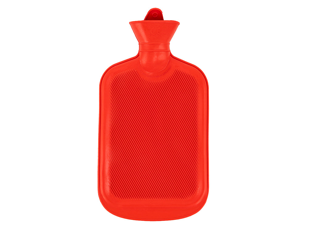 Termofor gumowy 2l czerwony