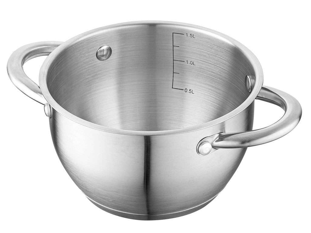 Garnek nierdzewny henry 16cm 1,6l z/p mg