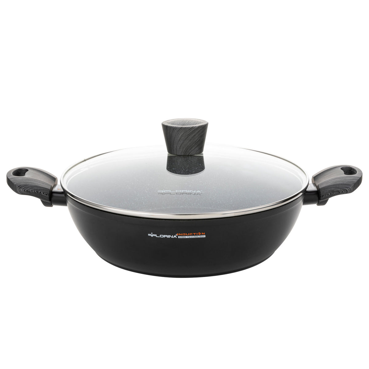 Garnek aluminiowy niski bono 28cm 3,8l z/p mg
