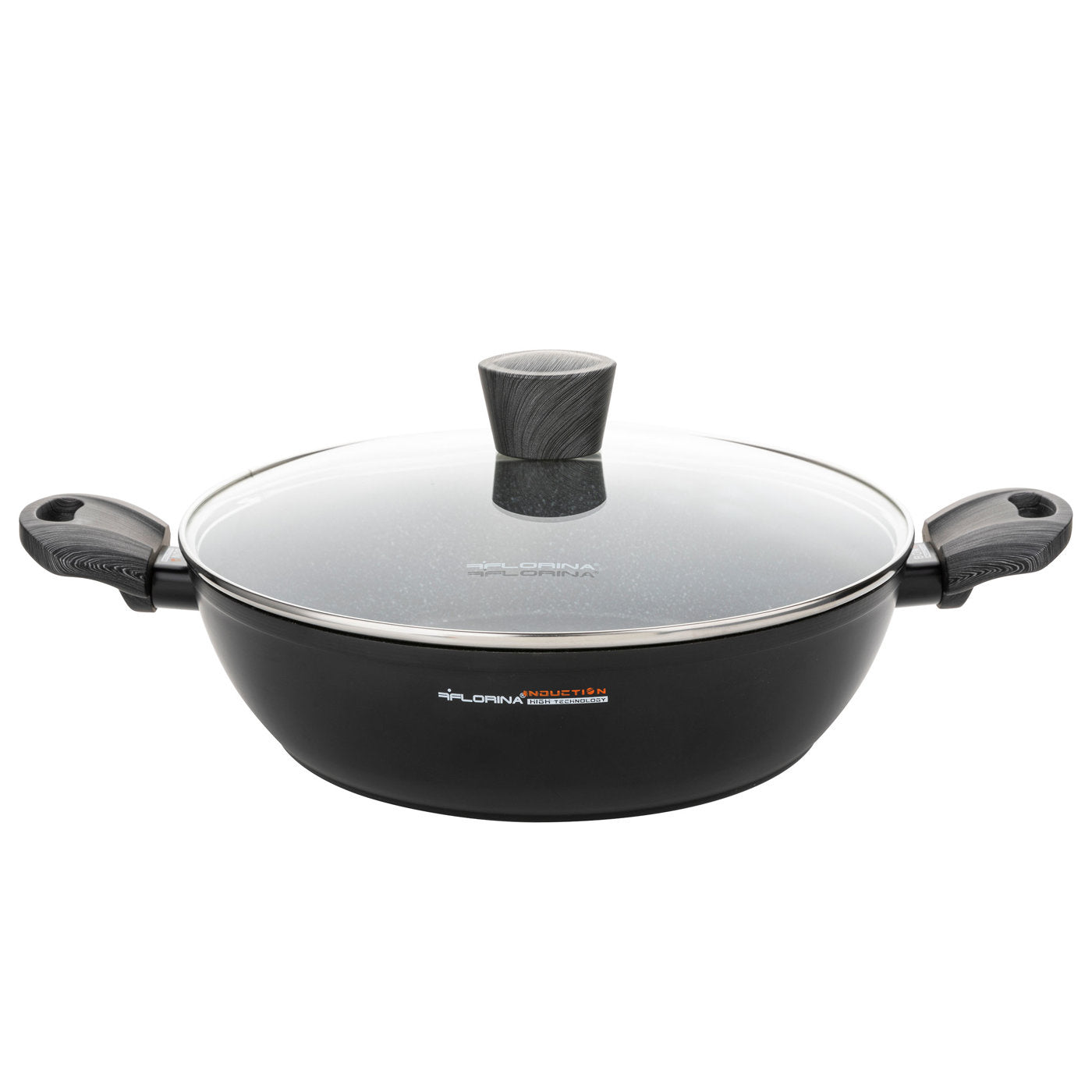 Garnek aluminiowy niski bono 28cm 3,8l z/p mg