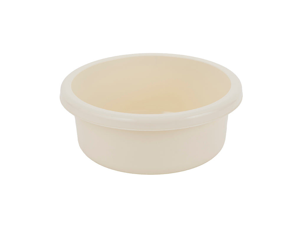 Miska plastikowa okrągła 31cm 6,2l kremowy