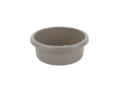 Miska plastikowa okrągła 26cm 4l jasny szary