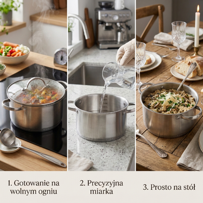 Garnek nierdzewny fava 20cm 3,1l z/p