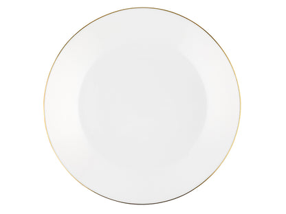 Talerz płytki anelli ze złotym rantem 24cm