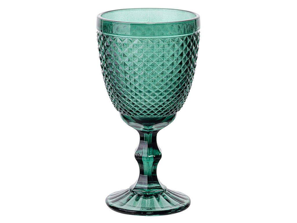 Kielich do wody szklany alexis 300ml zielony