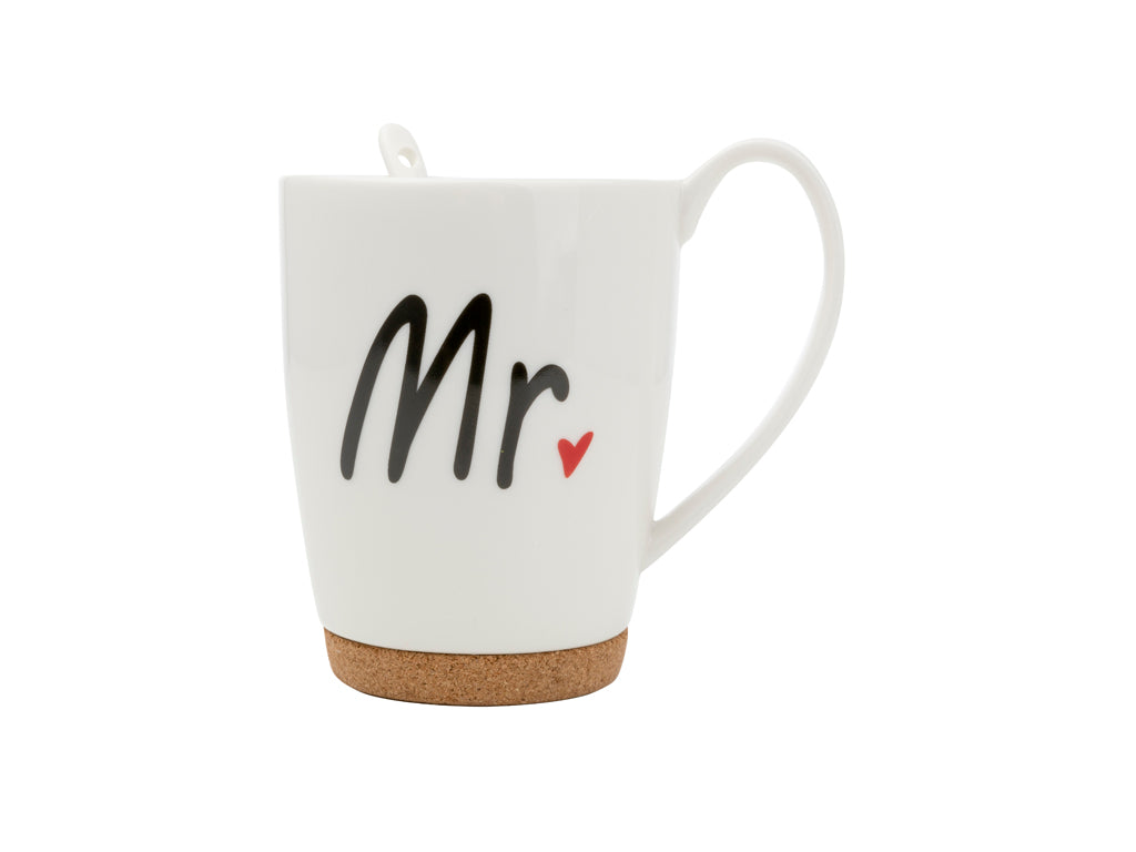 Kubek Florina Mr 320 ml porcelanowy na korkowej podstawce prezent