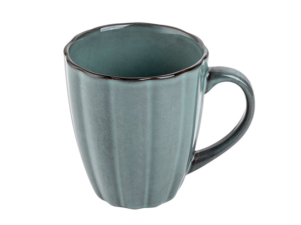 Zestaw 12 elementowy komplet porcelany Atlantica morska