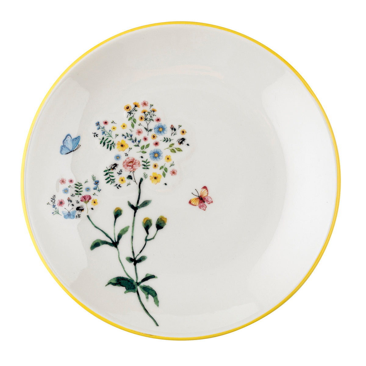 Talerz deserowy flora 19cm