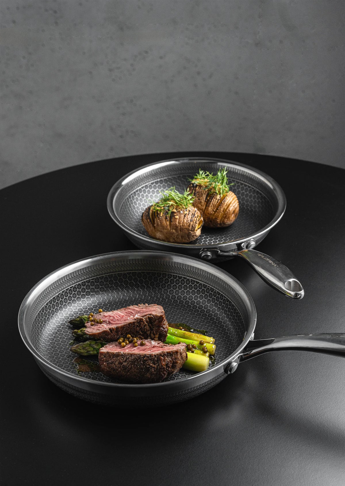 Patelnia nierdzewna Le Gourment 24 cm
