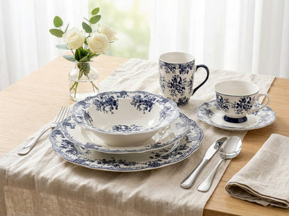 TALERZ GŁĘBOKI ROYAL BLUE 23CM
