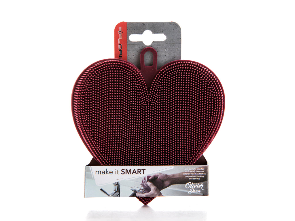 Myjka silikonowa smart-multi serce