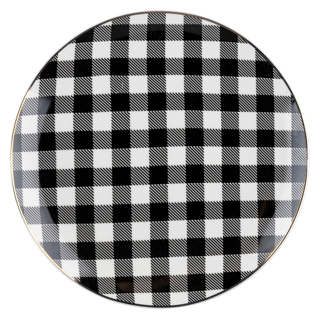Talerz głęboki winter glam grid 21,5cm