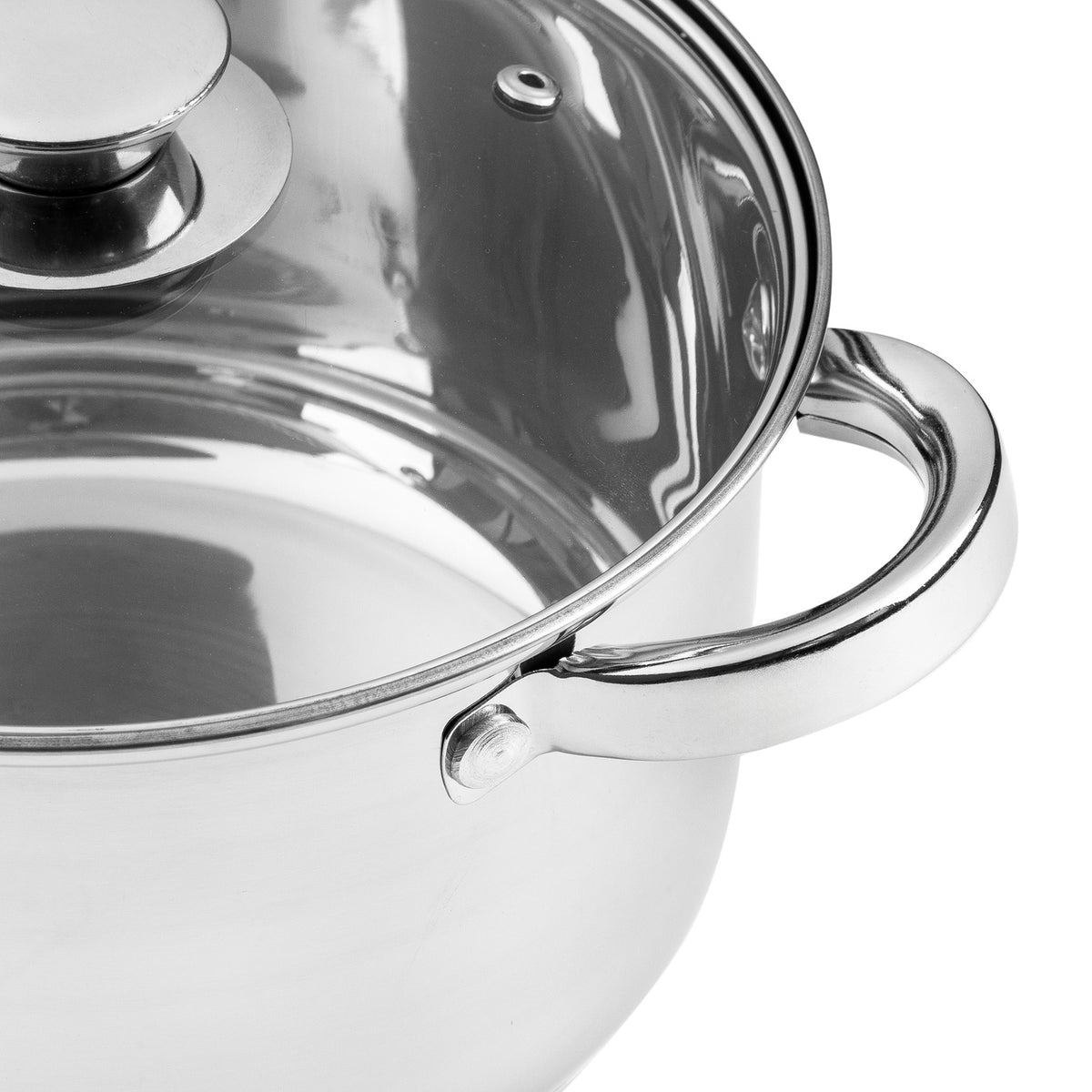 Garnek nierdzewny stilio 20cm 3,2l z/p