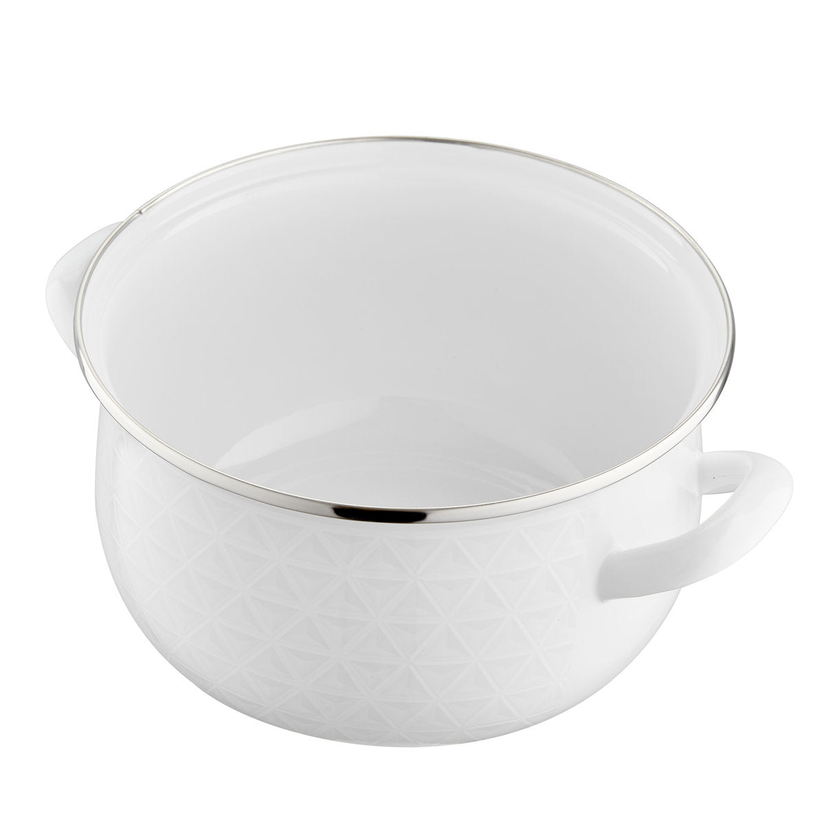 Garnek Emalia Pyza Diamond 22 cm 5,3 l indukcja