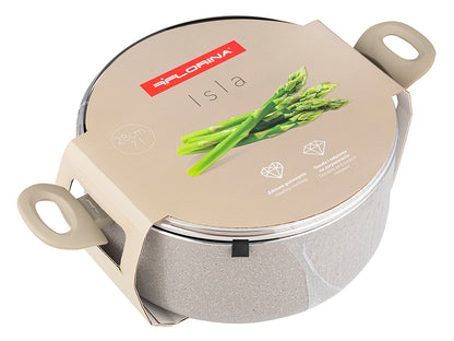 Garnek aluminiowy isla 28cm 7l z/p