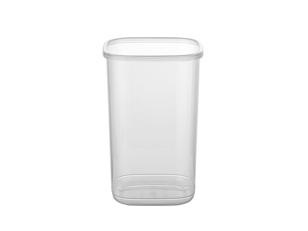 Pojemnik do żywności plastikowy kwadratowy foodie 1,2l