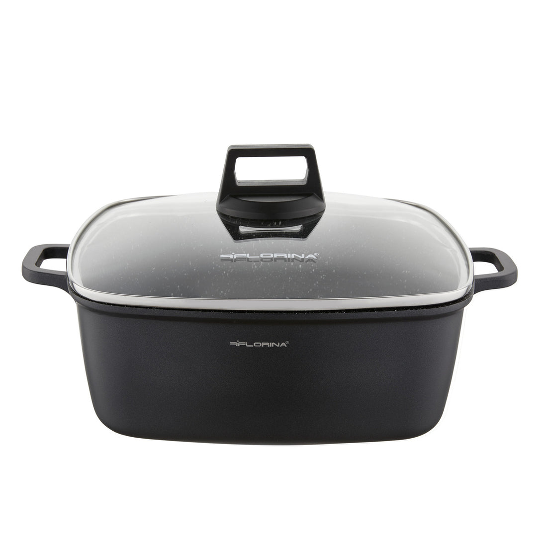 Garnek aluminiowy kwadratowy chef 28x28x10,7cm 5,8l z/p