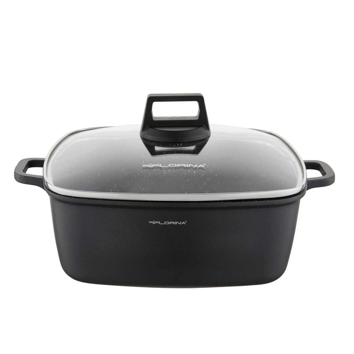 Garnek aluminiowy kwadratowy chef 28x28x10,7cm 5,8l z/p