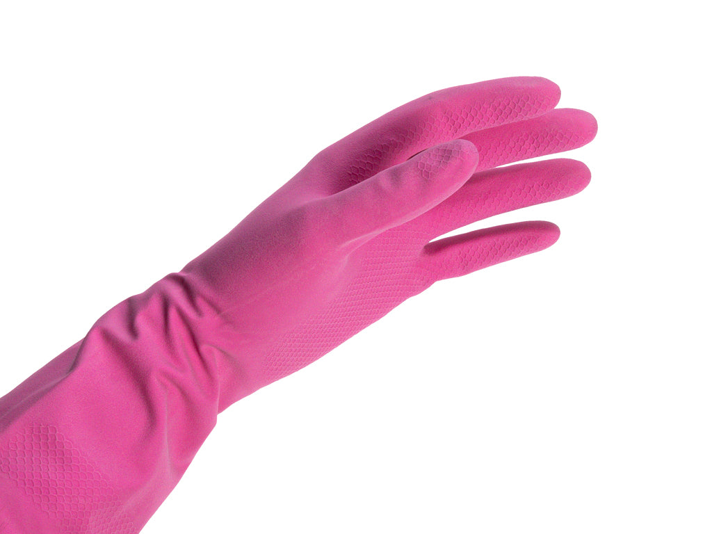 Rękawice lateksowe rosa praktyczna -s