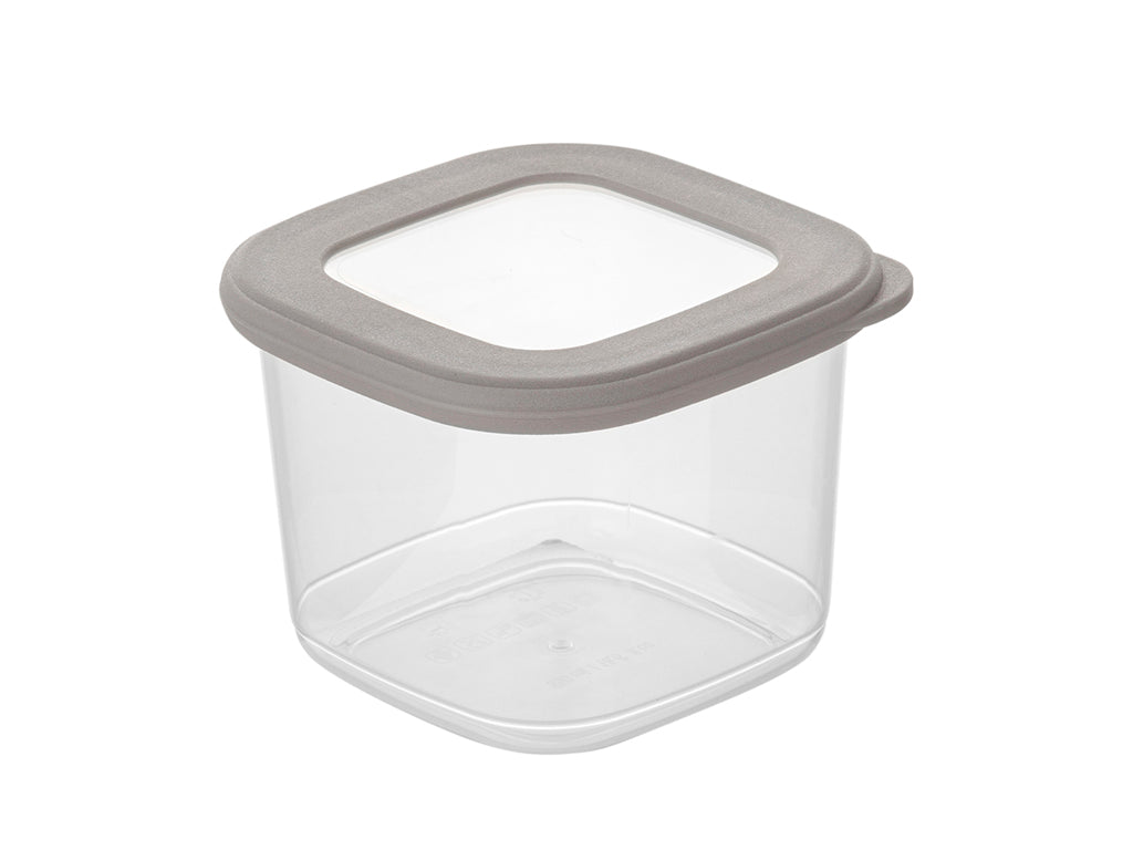 Pojemnik do żywności plastikowy kwadratowy foodie praktyczna 550ml