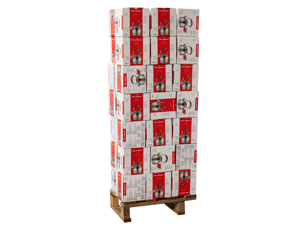 Czajnik nierdzewny joe 2,5l -1/4 palety 30szt