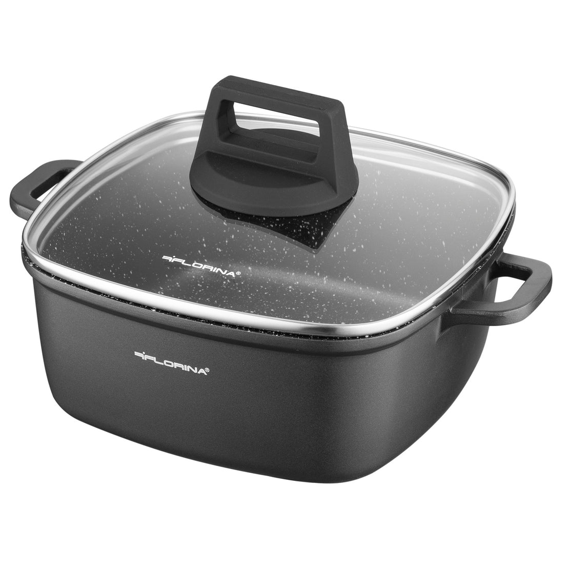 Garnek aluminiowy kwadratowy chef 20x20x9cm 2,6l z/p v.2