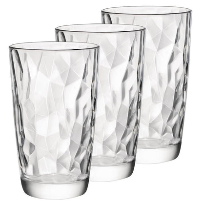Szklanka diamond long drink 470ml 3szt.