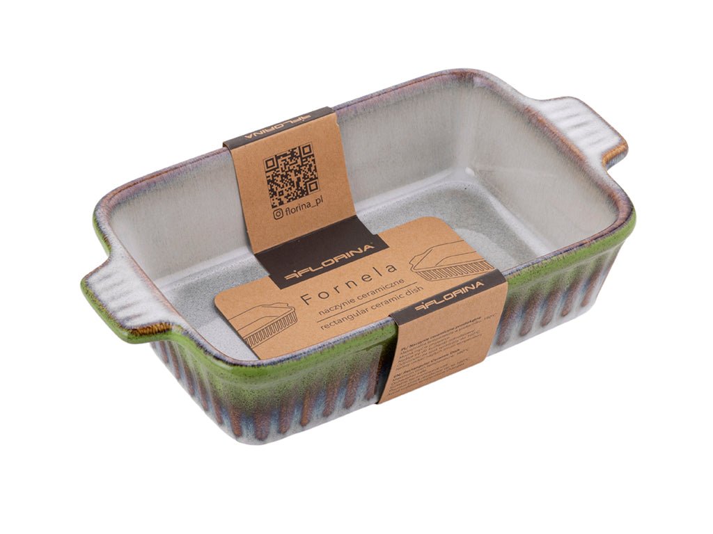 Naczynie ceramiczne prostokątne fornela 24x13,5cm