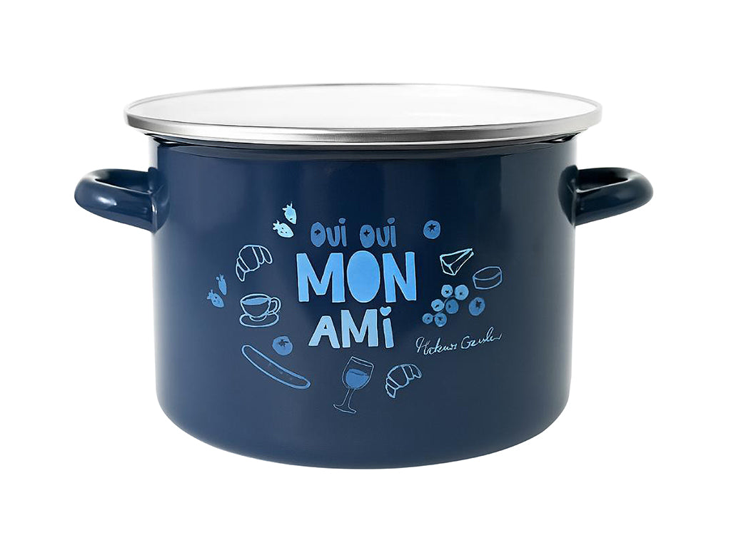 Garnek emaliowany pardon 16cm 2l mg