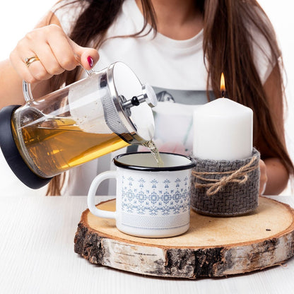 Zaparzacz arabica 800ml czarny