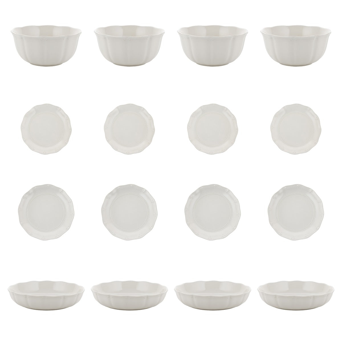 Zestaw 20 elementowy komplet porcelany Etera