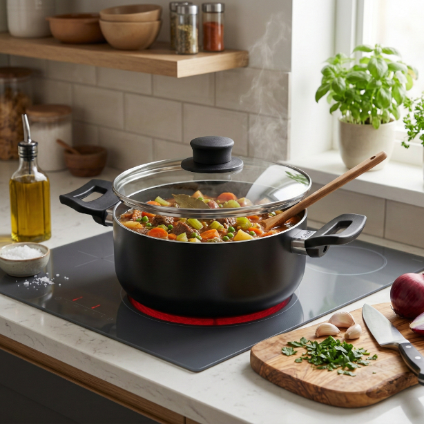 Garnek aluminiowy calina 16cm 1,3l z/p