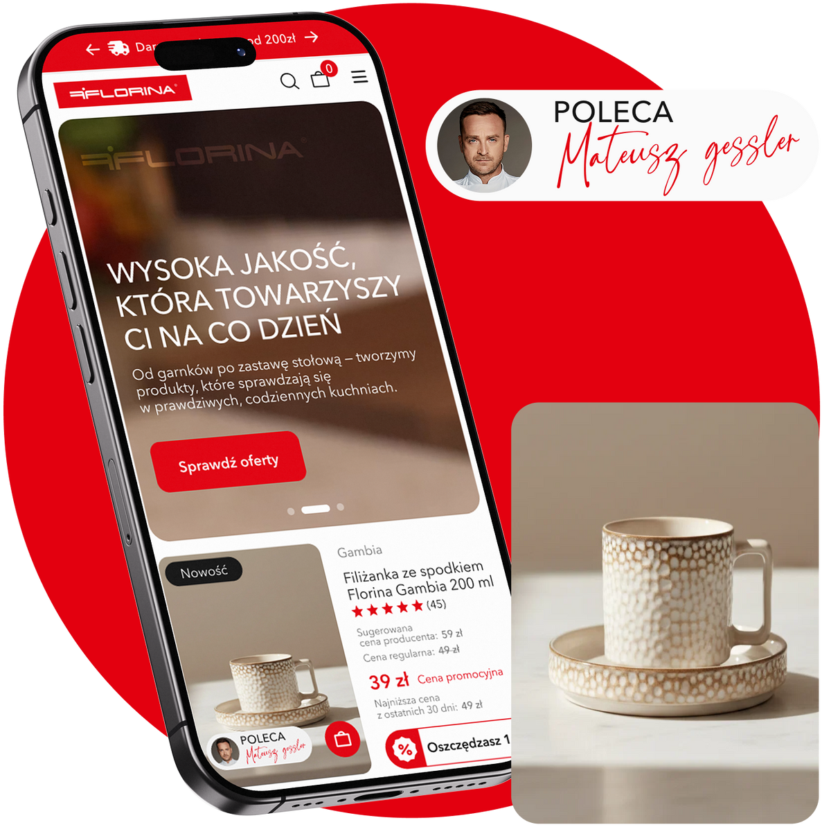 Zapisz się do naszego newslettera Florina i odbierz 10% rabatu na pierwsze zakupy
