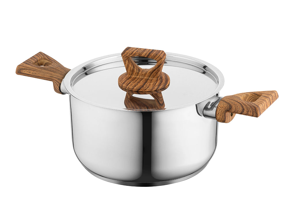Garnek nierdzewny bruno 18cm 2,6l z/p