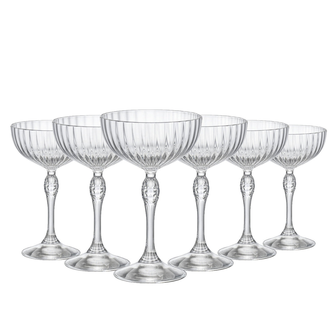Kieliszki america 20s cocktail 220ml ml 6szt-borm