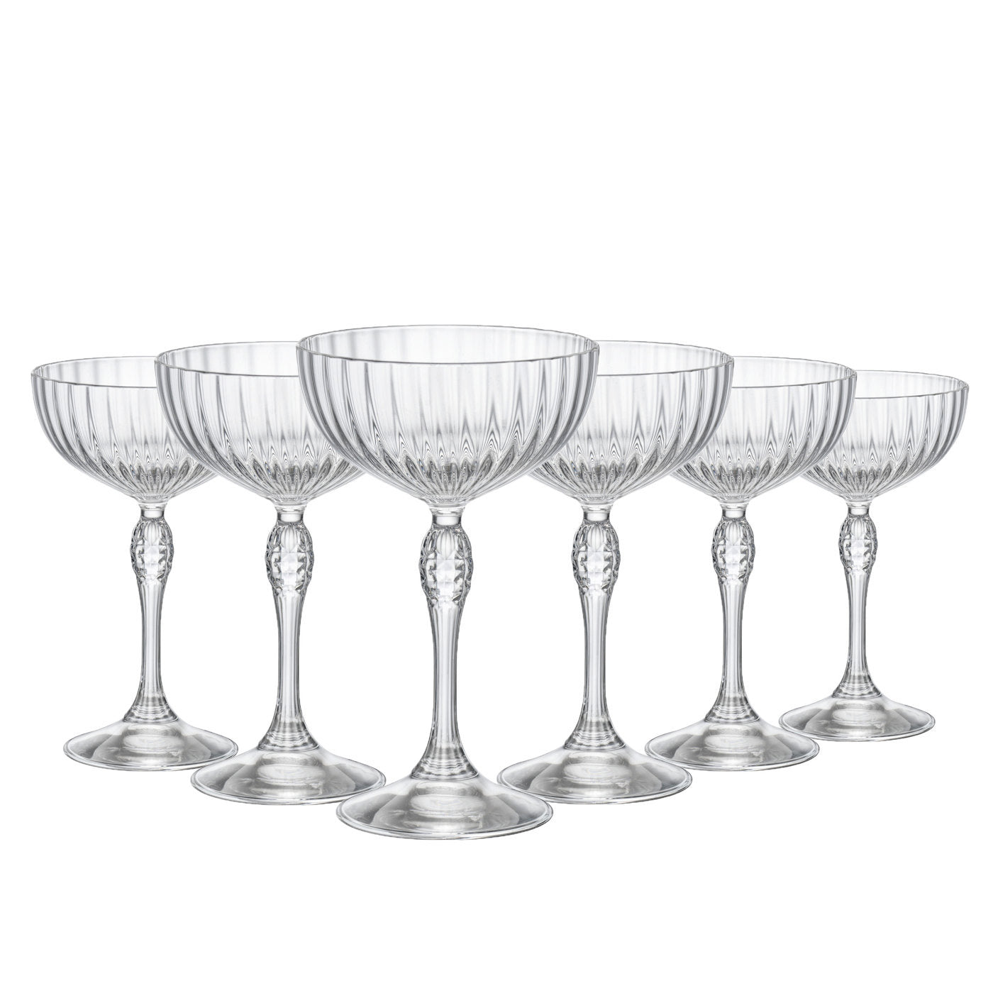 Kieliszki america 20s cocktail 220ml ml 6szt-borm