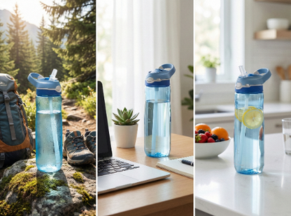 Butelka plastikowa sisi 750ml blue