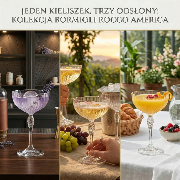 Kieliszki america 20s cocktail 220ml ml 6szt-borm