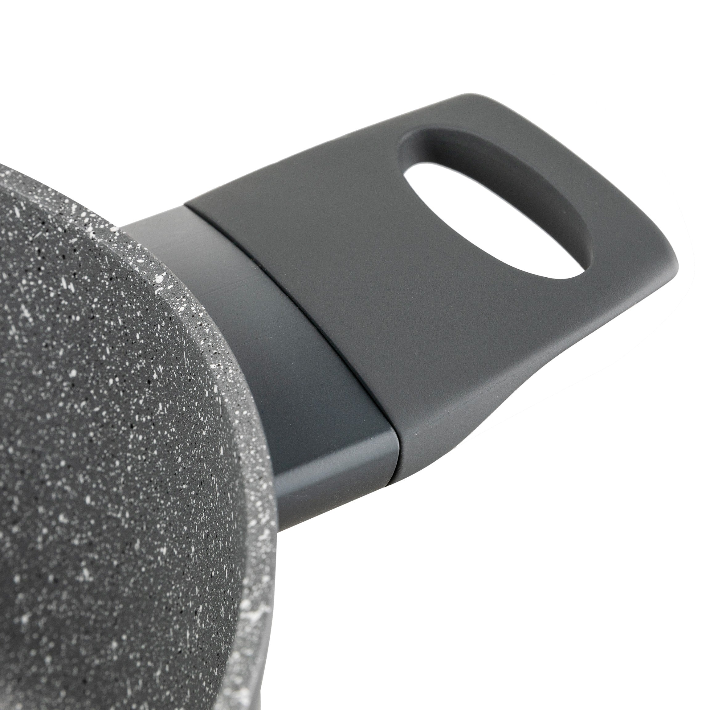 Zestaw 4 elementowy komplet garnków Florina Savoy by Mateusz Gessler ciemny szary| aluminum | powłoka non-stick| wszystkie typy kuchenek