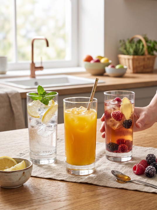 Szklanka do napojów cortina 275ml 3szt..