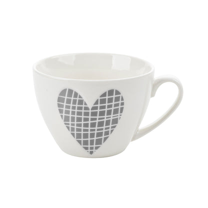 Filiżanka ze spodkiem hearts 460ml