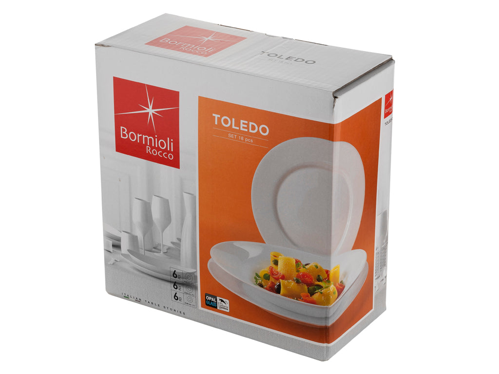 Talerze obiadowe toledo 6/18
