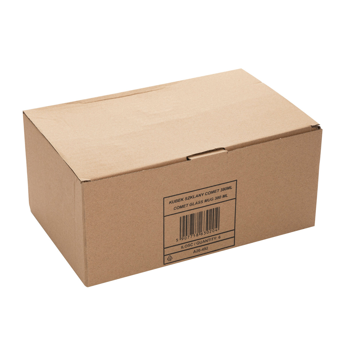 Kubek szklany comet 380ml
