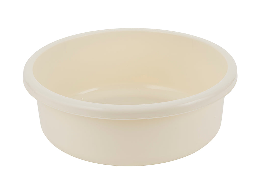 Miska plastikowa okrągła 41cm 13,5l kremowy