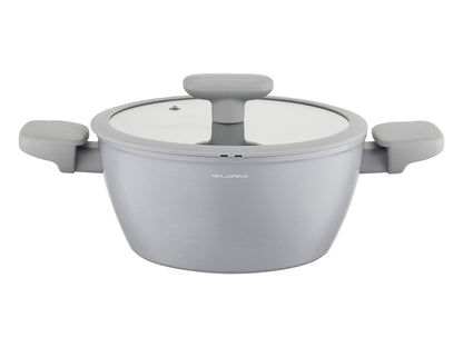 Garnek aluminiowy futuro 28cm 6,4l z/p